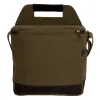 Canvas Insulated Cooler Bag: Compact Beverage/Supply Carrier