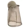 Operator Cap with Mosquito Net – Bug Protection Headwear/Hat