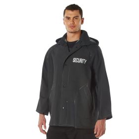 Security Rain Jacket – Water-Resistant Jacket for Emergencies (size: S)