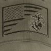 USMC Eagle, Globe & Anchor Flag Cap – Adjustable Low Profile