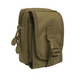 MOLLE EDC Accessory Pouch – Compact Tactical Storage/EDC (Color: Coyote Brown)