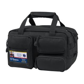Tactical Trauma Kit – MOLLE Emergency/Survival Medical Bag (Color: Black)