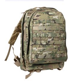MOLLE II 3-Day Assault Pack – Tactical & Survival Backpack (Color: MultiCam)