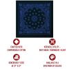 Trainmen Paisley Bandana – 27x27 Survival and Outdoor Cloth