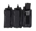 MOLLE Triple Kangaroo Rifle & Pistol Mag Pouch – Dual-Caliber