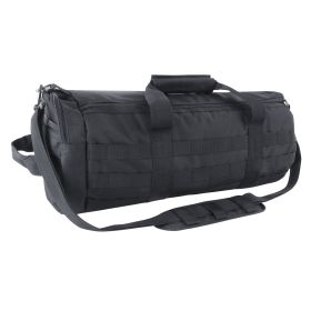 Tactical Traveler Duffle Bag – Bugout & Emergency Gear Carry (Color: Black, size: 19 Inches)
