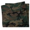 Large Camo Bandana: 27x27 Multi-Use Survival Cloth Heat/Cold
