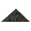 Large Camo Bandana: 27x27 Multi-Use Survival Cloth Heat/Cold