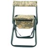 Deluxe Folding Stool/Storage Pouch – Portable Survival Seating