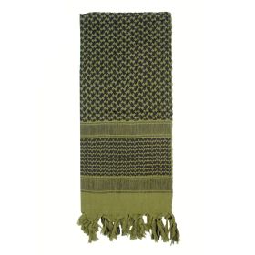 Lightweight Shemagh Scarf – Multi-Use Survival Headwrap/Scarf (Color: Olive Drab)