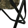 Deluxe Survival Stool: Folding Seat with Gear Pouch for Outdoor