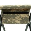 Deluxe Survival Stool: Folding Seat with Gear Pouch for Outdoor