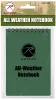 All-Weather Waterproof Notebook – Survival/Outdoor Field Notes