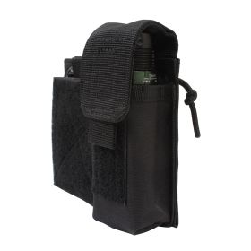 MOLLE Administrative Pouch: Tactical Document Gear Organizer (Color: Black)