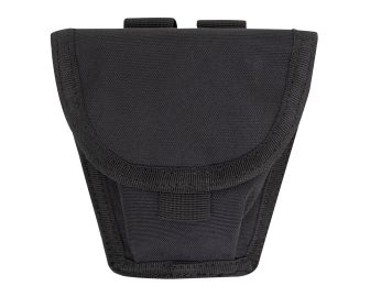 MOLLE-compatible Handcuff Pouch – Secure Restraint Storage (Color: Black)