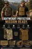 Laser Cut MOLLE Armor Vest – Lightweight Tactical Plate Carrier