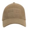 Hook/Loop Flag Low Profile Cap - Adjustable Tactical Headwear