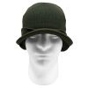 WWII M1941 Acrylic Knit Watch Cap/Brim: Warm/Cold Headwear