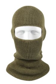 One-Hole Face Mask – Cold Weather Tactical Protection/Conceal (Color: Olive Drab)