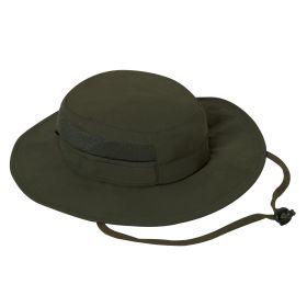 Lightweight Mesh Boonie Hat – Ventilated Sun & Heat Protection (Color: Olive Drab)