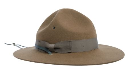 Campaign Hat – Iconic Military Felt Design/Roleplay or Real Use (Head Size: 7)