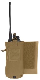 LACV Side Radio Pouch Set – MOLLE Tactical Gear Attachment (Color: Coyote Brown)
