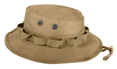 Boonie Hat – Military-Grade Sun Protection & Tactical Headgear (Head Size: 6 3/4, Color: Coyote Brown)