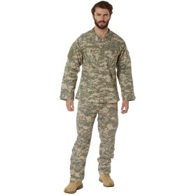 ACU Digital Camo Combat Shirt – Rip-Stop Tactical Uniform (size: XS)