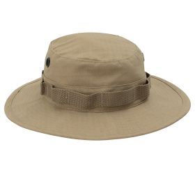 Rip-Stop Boonie Hat – Tactical Sun & Weather Protection (Head Size: 7, Color: Khaki)
