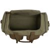 Canvas Long Travel Duffel Bag – Heavy Duty 22oz Gear Carrier