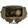 Canvas Long Travel Duffel Bag – Heavy Duty 22oz Gear Carrier