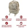 Large Camo Transport Pack – MOLLE Tactical Emergency Bag