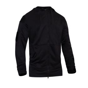 Concealed Carry Zippered Hoodie – Discreet CCW Access (size: S)