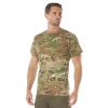 MultiCam Tactical T-Shirt – Durable Cotton Camouflage Tee