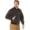 Lightweight Nylon MA-1 Flight Jacket – Spring/Fall Windbreaker