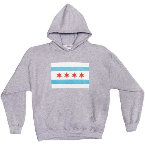 PULLOVER/HOODED GREY S/SHIRT