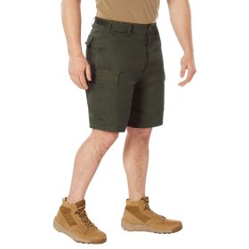 Tactical BDU Shorts – Tough Cargo Shorts for Survival/Field Use (Color: Olive Drab, size: S)