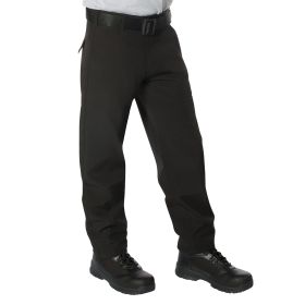Active Flex Soft Shell Pants – Weather-Resistant Tactical Pants (Color: Black, size: 28W x 30L)