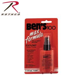 Ben’s 100 Max DEET Insect Repellent Spray – Long-Lasting Use (size: 1.25 oz)