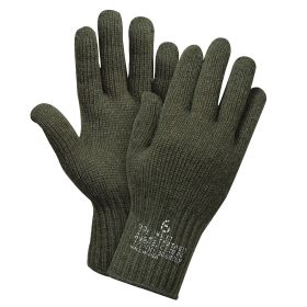 G.I. Glove Liners – Cold Weather/Outdoor Insulation and Comfort (Color: Olive Drab, size: 3)