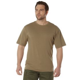 Full Comfort T-Shirt - Durable Base Layer for Survival/Daily Wear (Color: AR 670-1 Coyote Brown, size: S)