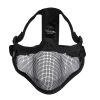Carbon Steel Half Face Mask – Tactical Lower Face Protection