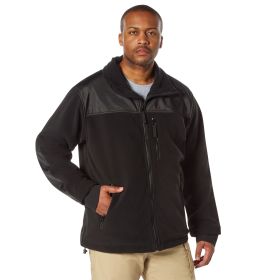 Concealed Carry Spec Ops Fleece Jacket – Tactical Cold Jacket (Color: Black, size: S)