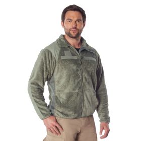 Gen III Level 3 ECWCS Fleece Jacket – Cold Weather Layer (Color: Foliage Green, size: S)