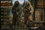 Lightweight Ghillie Suit – Survival and Field Concealment Gear