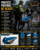 Helios Reflective Waterproof Dog Coat - Blackshark Technology