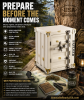 Industrial Container Storage Cabinet – Side Table/Tool Organizer