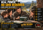 Hand Crank Solar Radio: AM/FM/NOAA, Flashlight/SOS/Charger