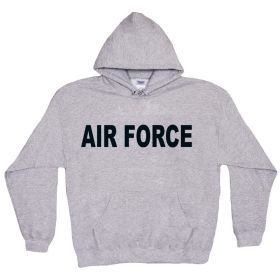 PULLOVER/HOODED GREY S/SHIRT (Option: A/F L)