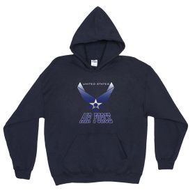 PULLOVER/HOODED NAVY S/SHIRT (Option: A/F L)